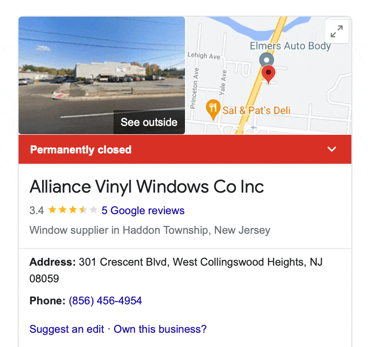 Alliance Vinyl Windows Out of Business