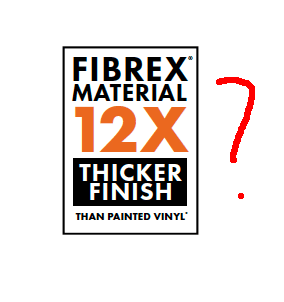 Does thick paint matter?  I would suggest that durable paint is more important.