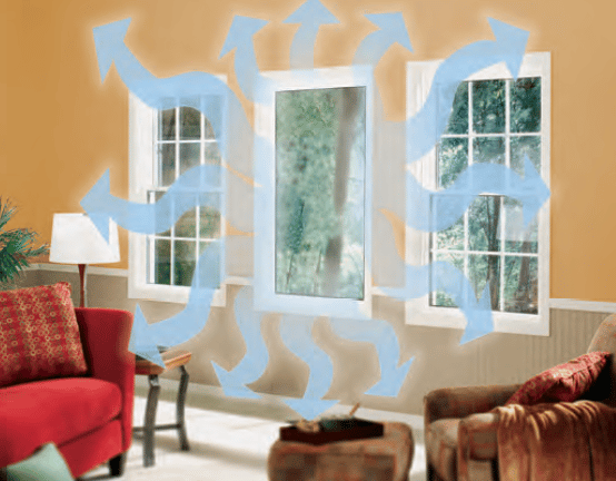 Sunrise Restorations windows air infiltration rates.