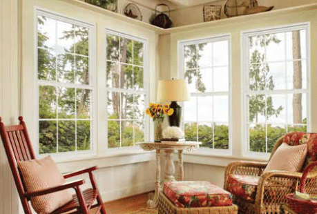 Alside Fusion double hung replacement windows